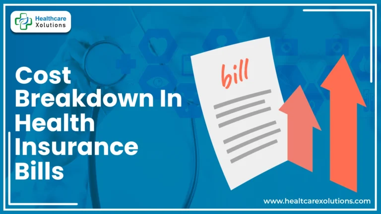 Cost Breakdown in Health Insurance Bills